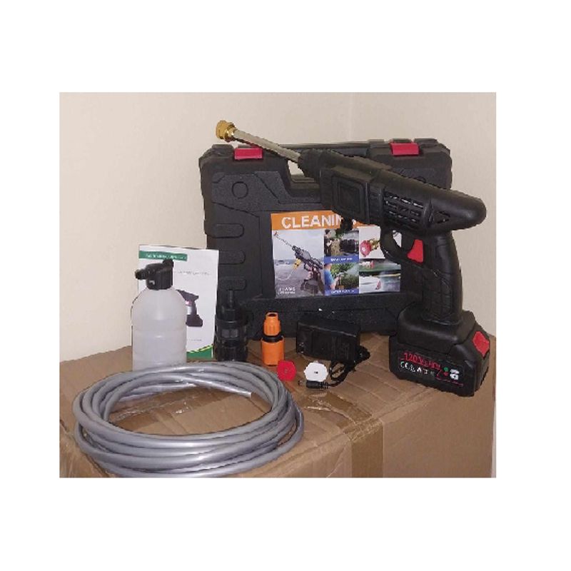 GENERICO - HIDROLAVADORA  BATERIA  INALAMBRICA  PORTATIL 120V