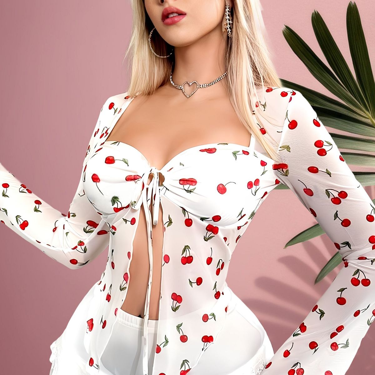 GENERICO - TOP DE GASA LOLITAS BLANCO K-POP-001