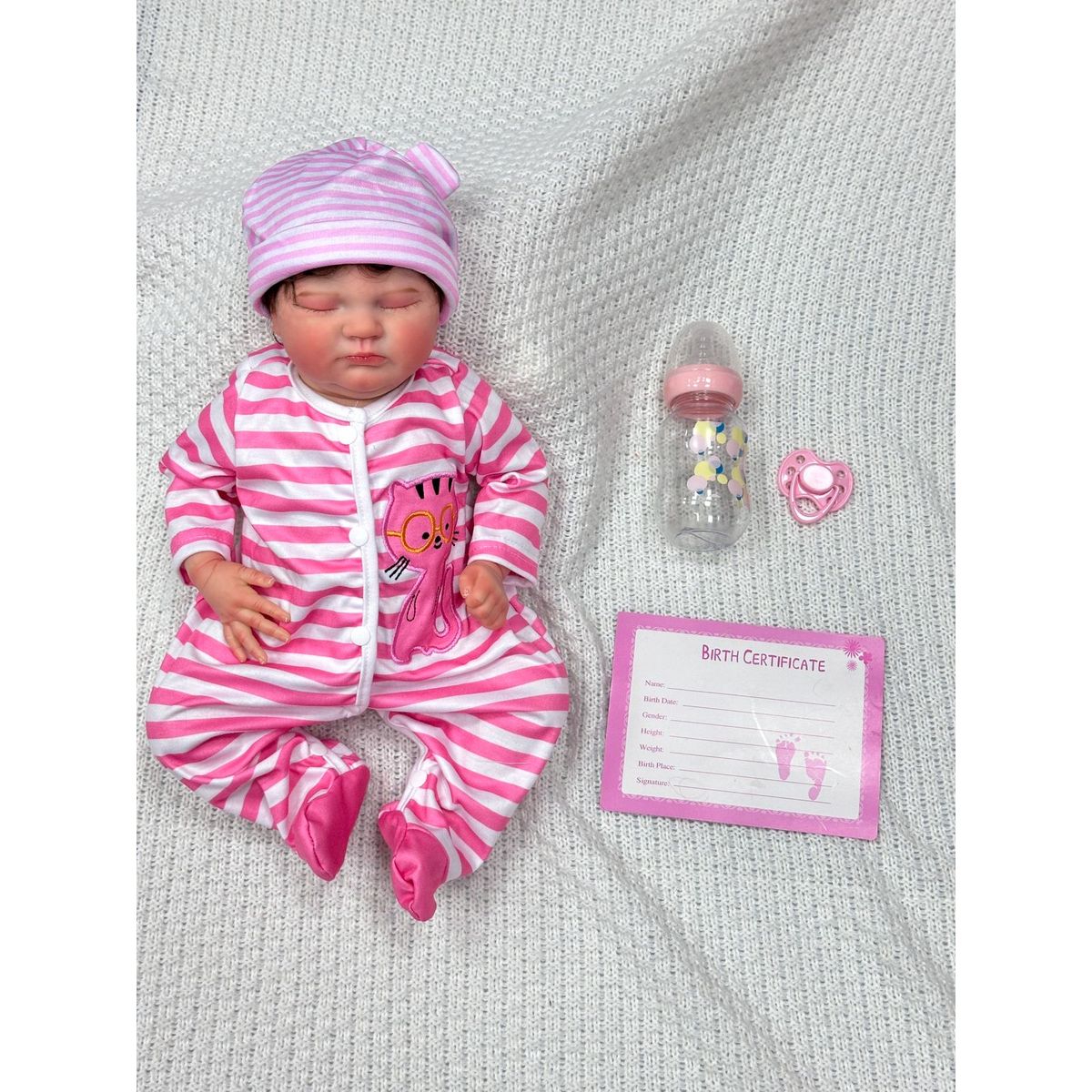 JK - Muñeca Bebe Real Ana 50 CM