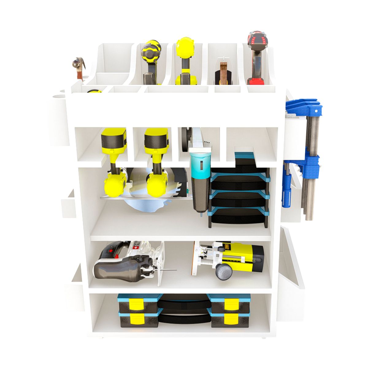 BARAKA HOME - Almacén Movible - Blanco