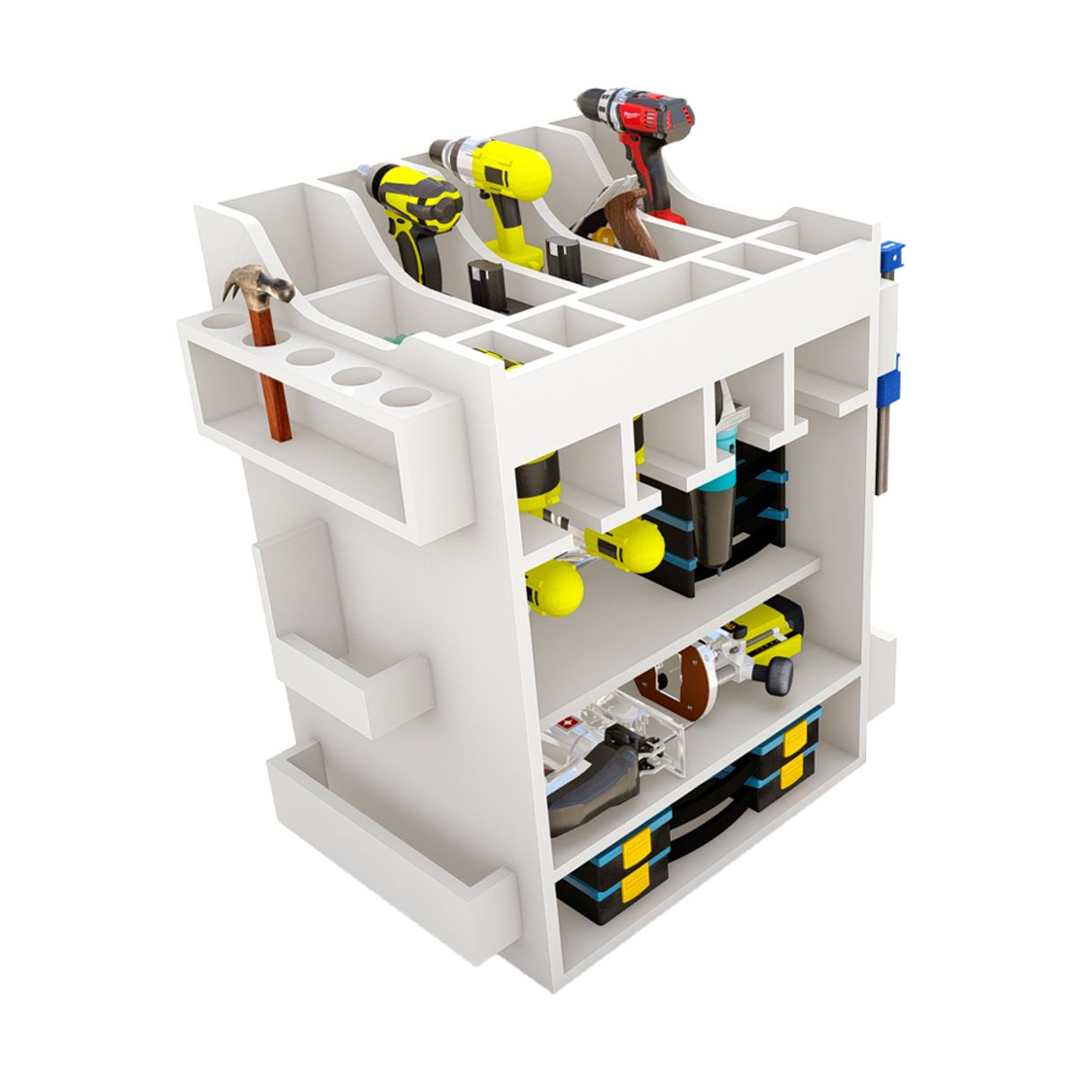 BARAKA HOME - Almacén Movible - Blanco