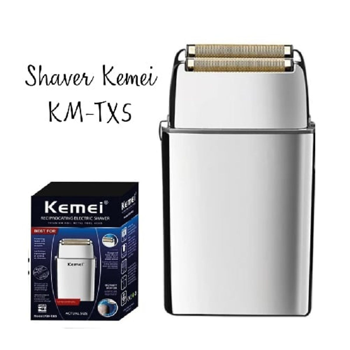 KEMEI - Afeitadora Shaver Profesional KEMEI KM-TX5 Barber