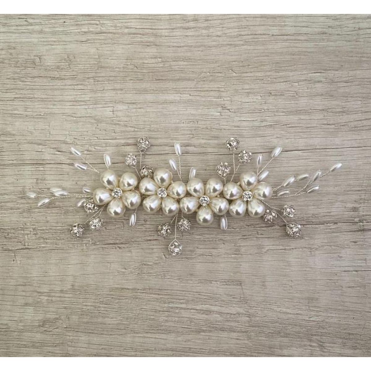 ANADE HANDMADE - TOCADO. TIARA,  ACCESORIO , ACCESORIO PARA NOVIA