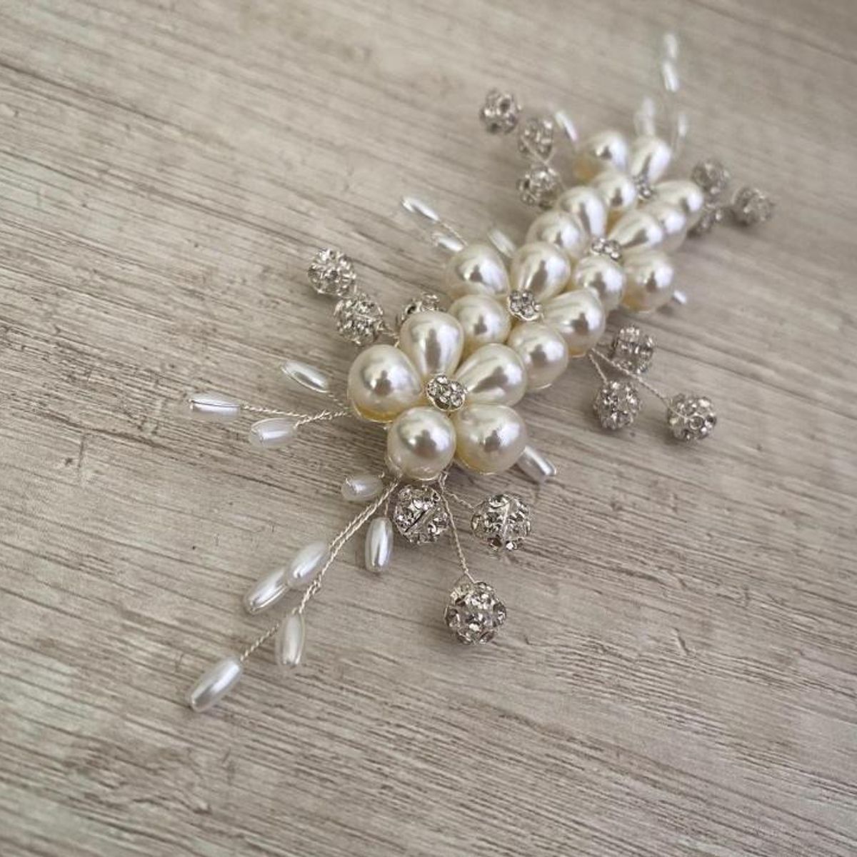 ANADE HANDMADE - TOCADO. TIARA,  ACCESORIO , ACCESORIO PARA NOVIA