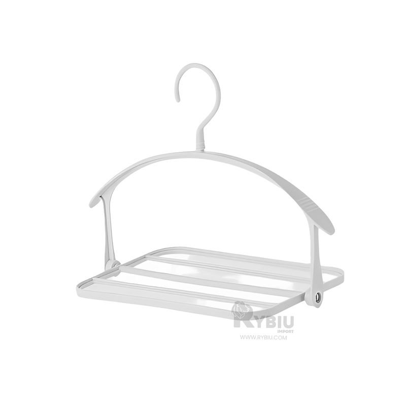GENERICO - Colgador para Sacos en Tono Blanco Y+Regalo Agendita