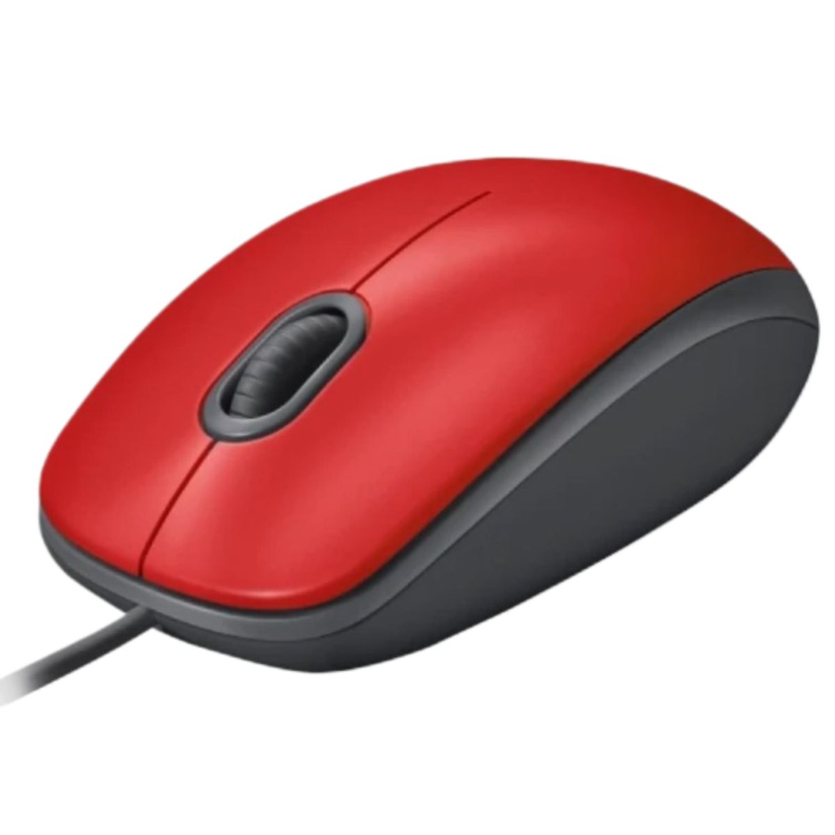 LOGITECH - Mouse Logitech M110 Silent-Color Rojo