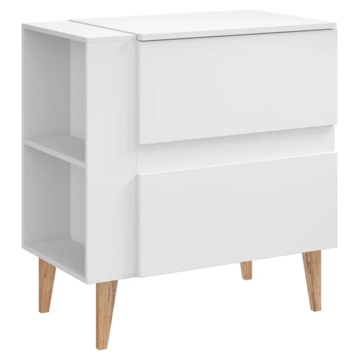 TU MESITA - Aparador Bar Sergi color Blanco TU MESITA 3 puertas