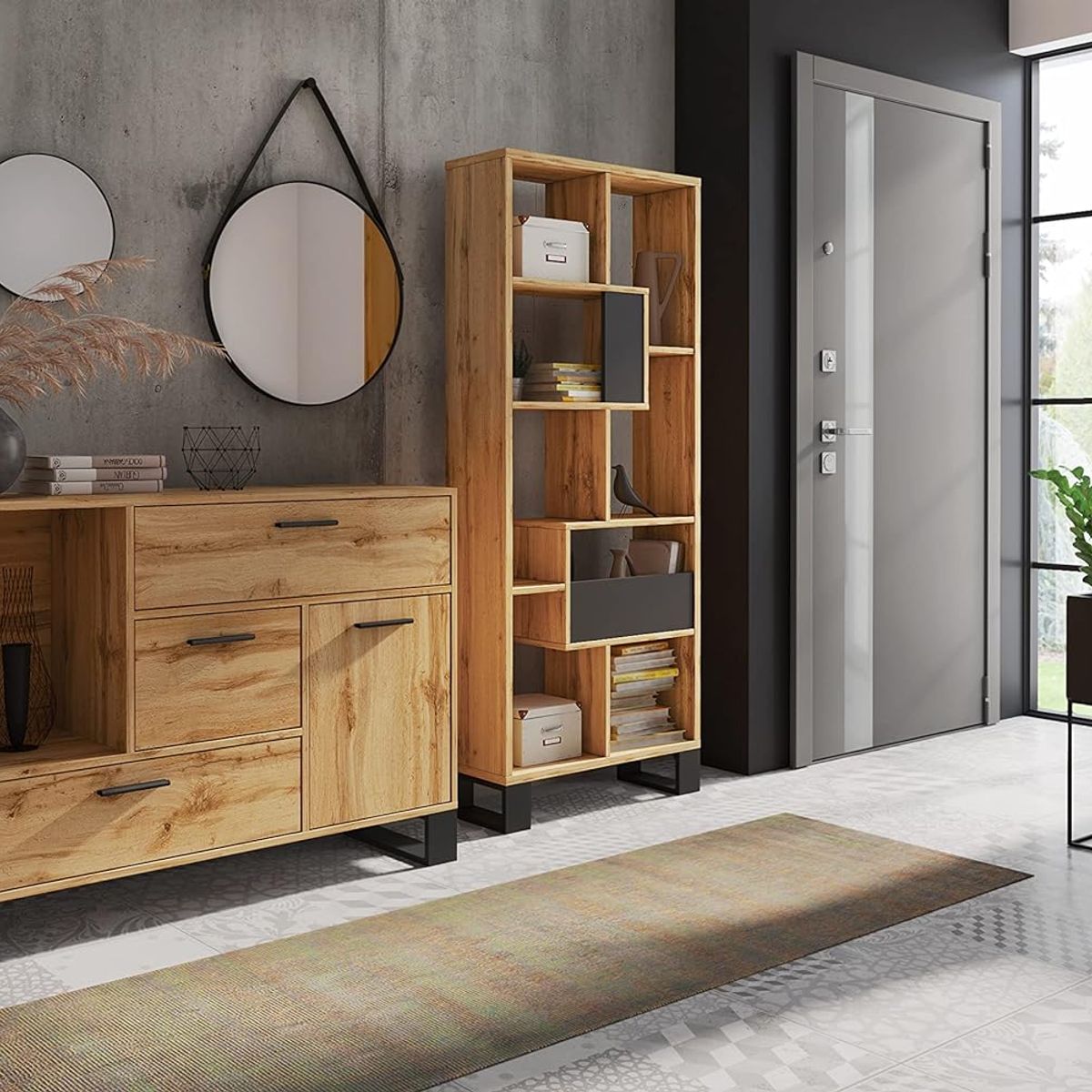 TU MESITA - Aparador Rústico Bolivar color Marrón claro TU MESITA