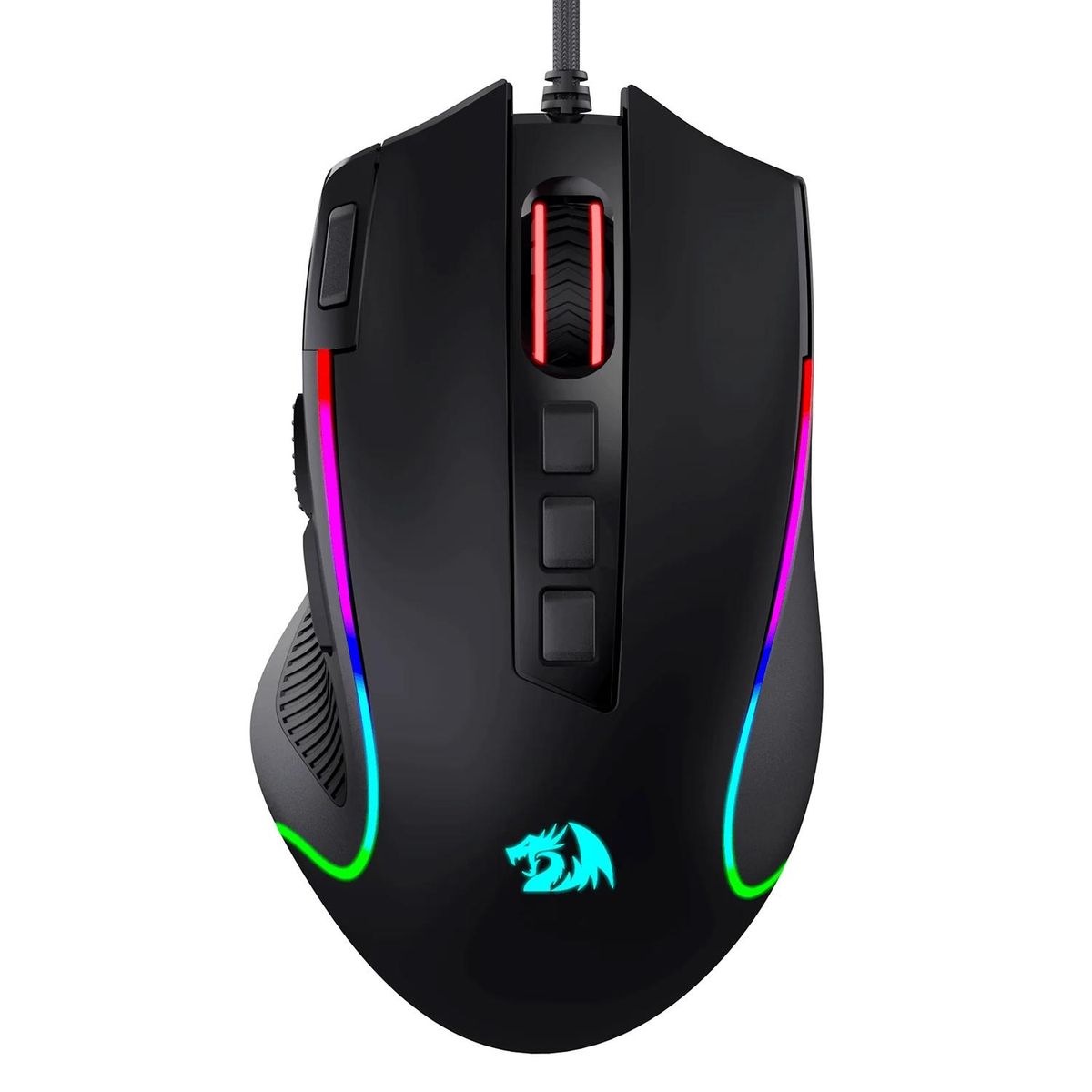 REDRAGON - MOUSE REDRAGON PREDATOR PRO M612RGB-PRO INALAMBRICO 8K DPI BLACK