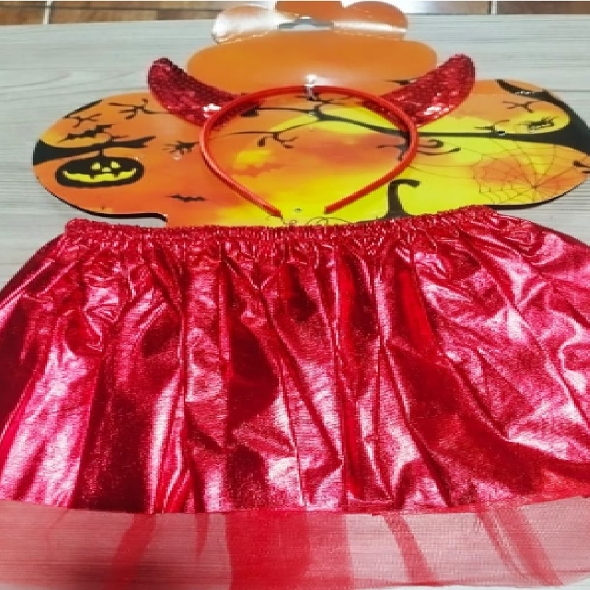 GENERICO - DISFRAZ    HALLOWEEN PARA NIÑA DIABLITA