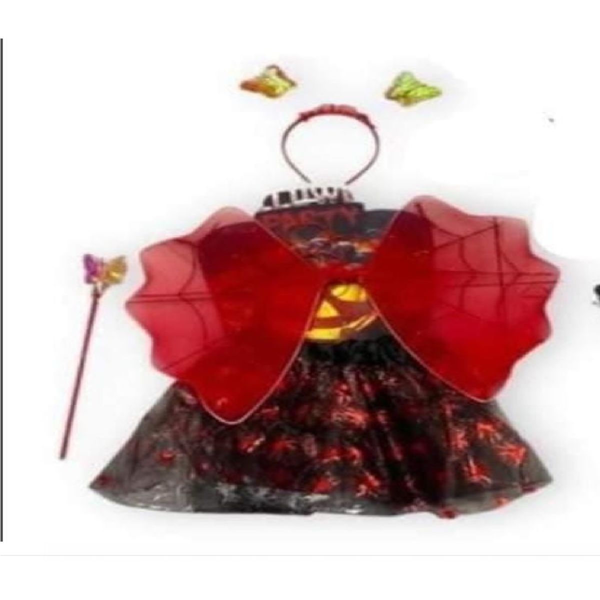 GENERICO - DISFRAZ    HALLOWEEN PARA NIÑA SPIDERMAN