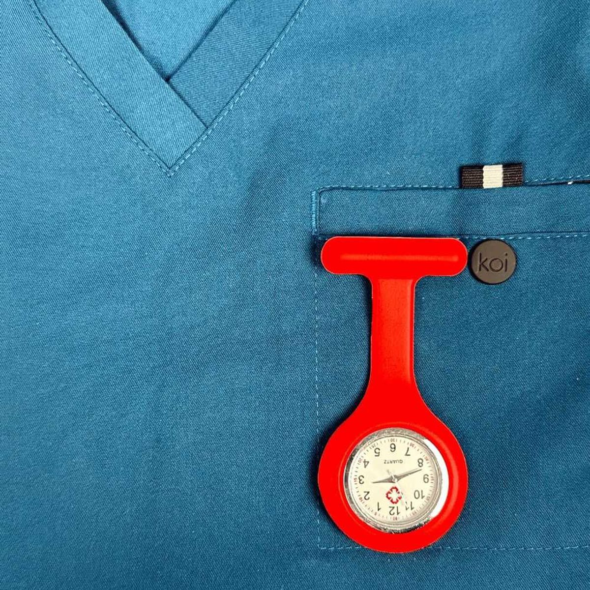 GENERICO - Reloj silicona Enfermera - Rojo