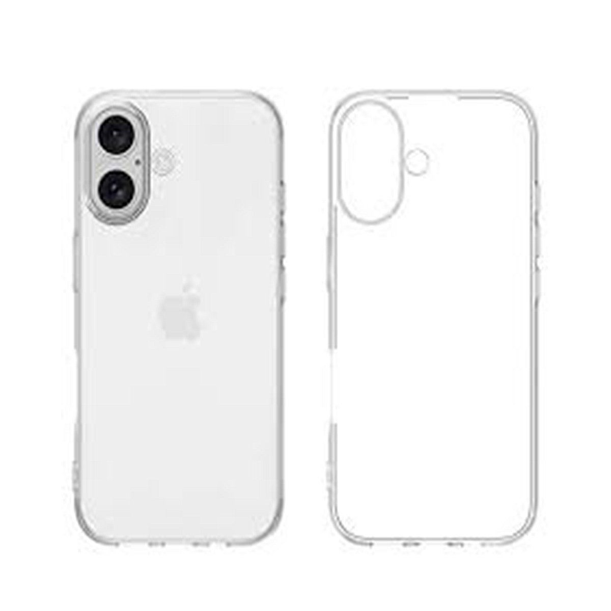 GENERICO - FUNDA TRANSPARENTE PARA IPHONE 16 PLUS CASE RESISTENTE ANTICAIDA