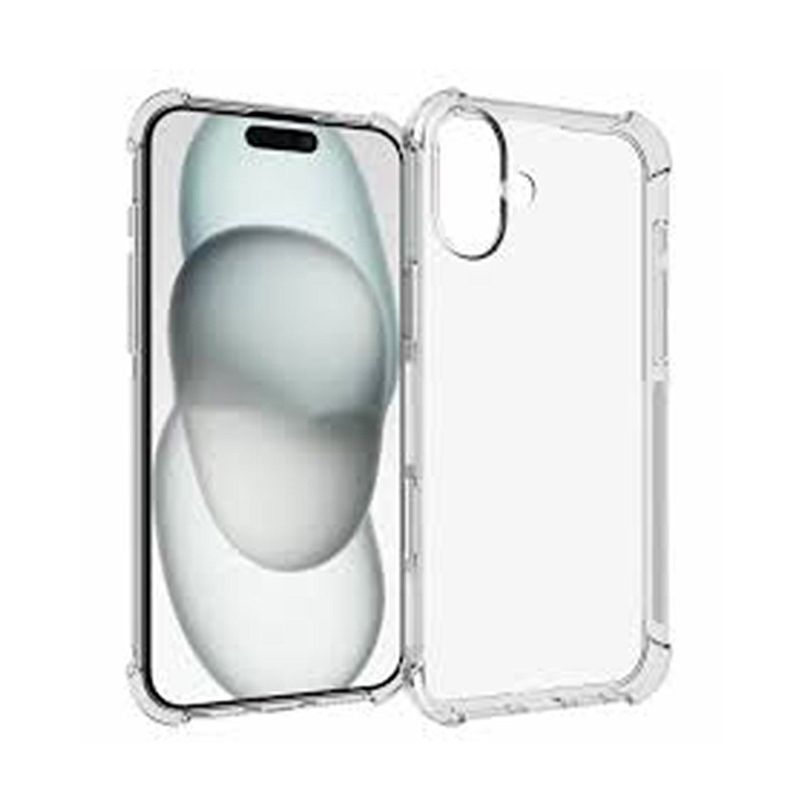 GENERICO - CASE TRANSPARENTE PARA IPHONE 16 PLUS FUNDA RESISTENTE ANTICAIDA