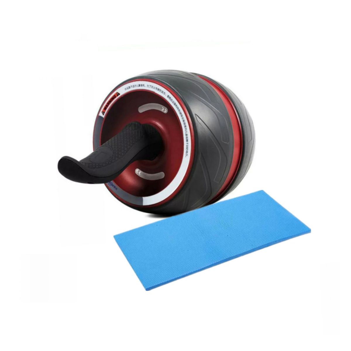 HOME FIT - Rueda abdominal  con mat para rodillas