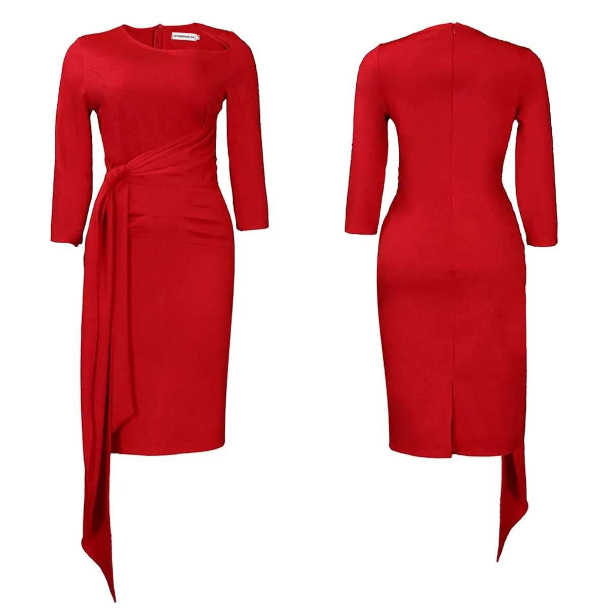 TIOZONEY - Vestido tallas grandes mujer