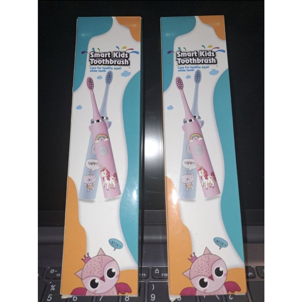 GENERICO - Cepillo Smart eléctrico recargable para niños Celeste