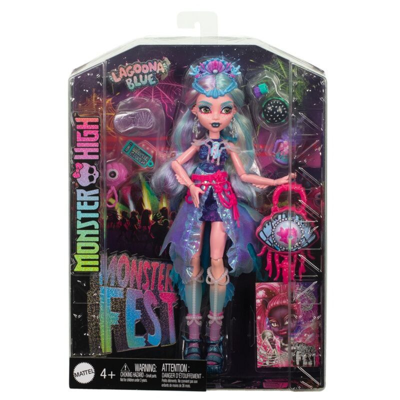 MONSTER HIGH - Muñeca Lagoona Blue Edición Monster Fest