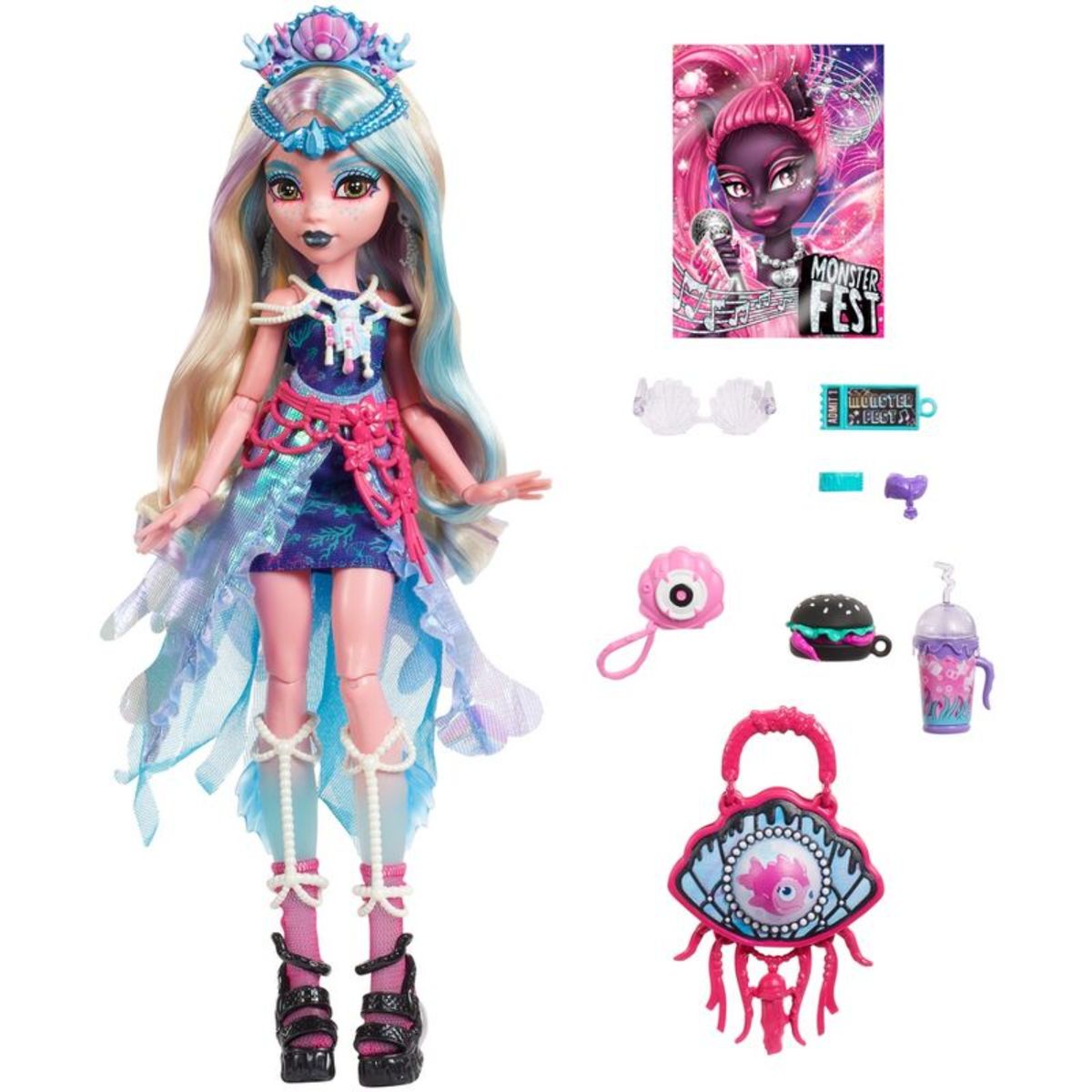 MONSTER HIGH - Muñeca Lagoona Blue Edición Monster Fest