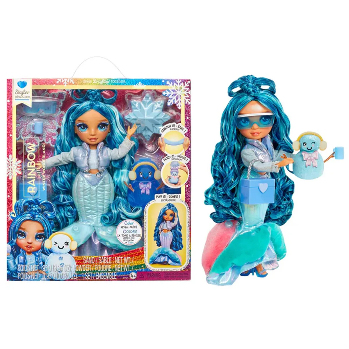 RAINBOW HIGH - Muñeca Rainbow High Winter Wonderland Skyler