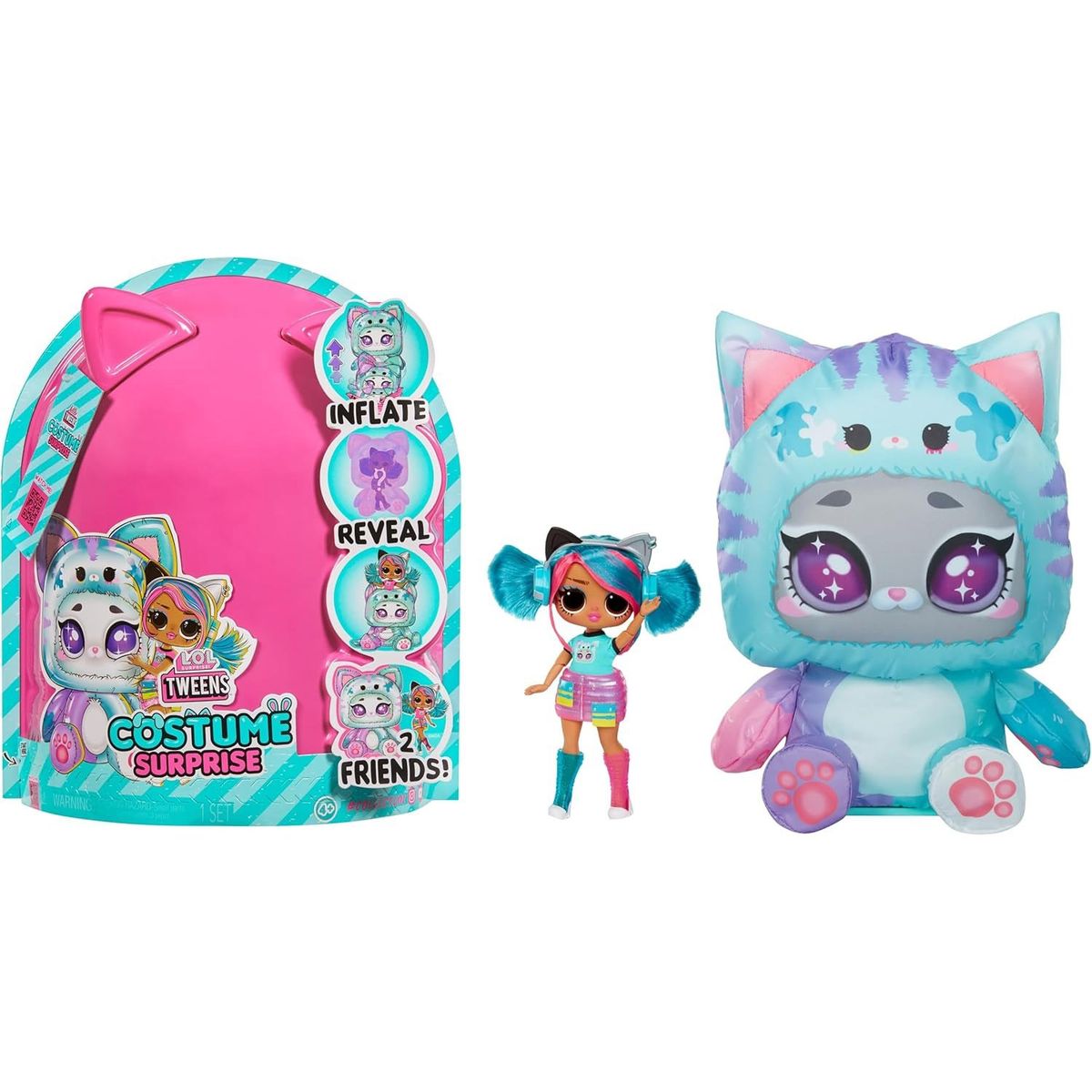 LOL - Muñeca LOL Tweens Disfraz Emma Emo