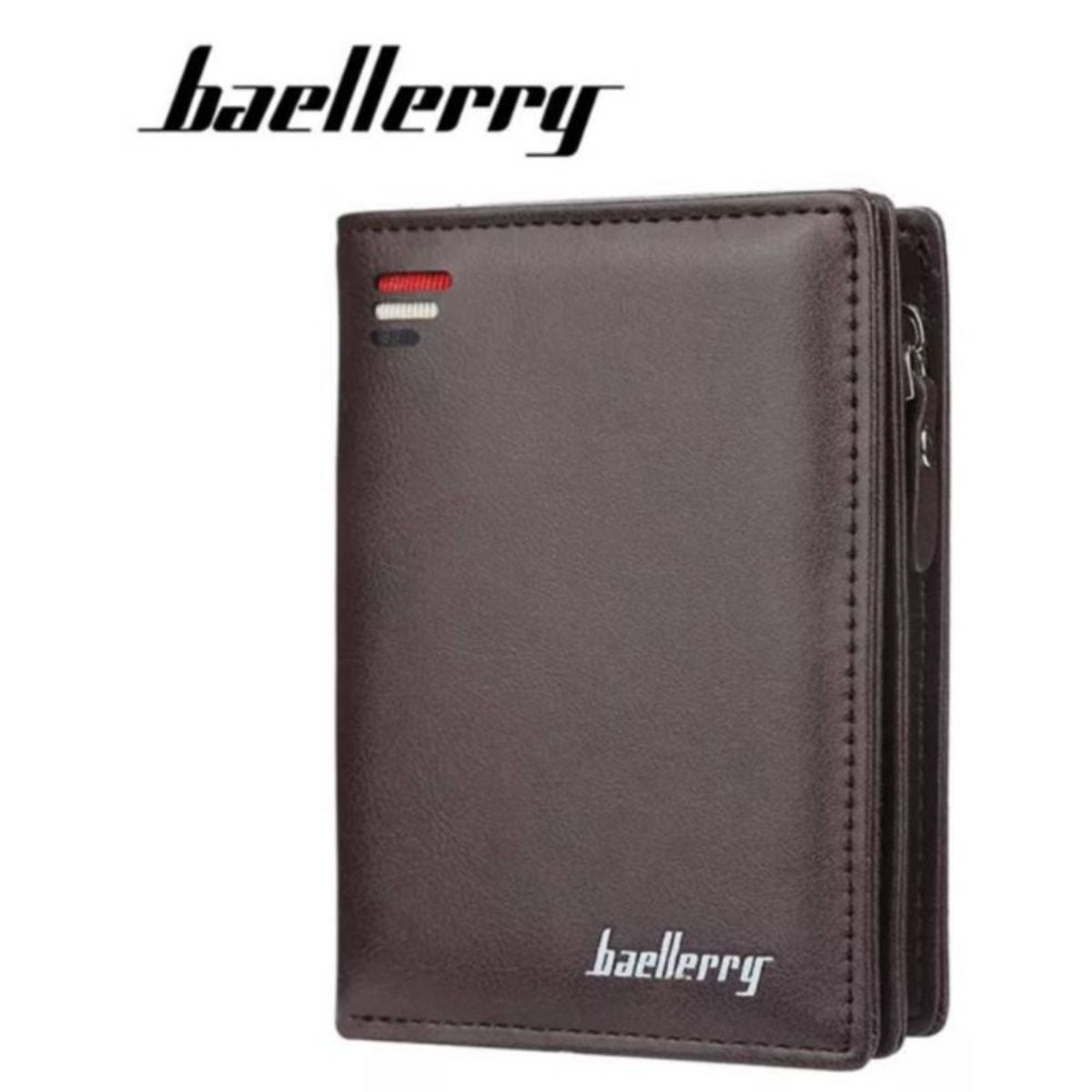 BAELLERRY - Cartera ejecutiva moderna para hombre con cierre de lujo BAELLERRY_.