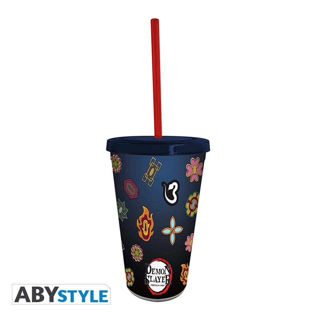 ABYSSE AMERICA - VASO DE DEMON SLAYER PILLARS PLAST TUMBLER 16 OZ