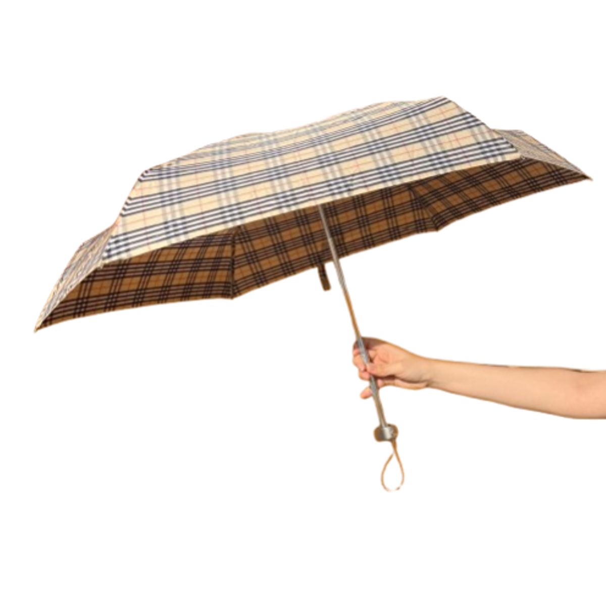 GENERICO - Sombrilla Plegable para Viajes - Cuadros