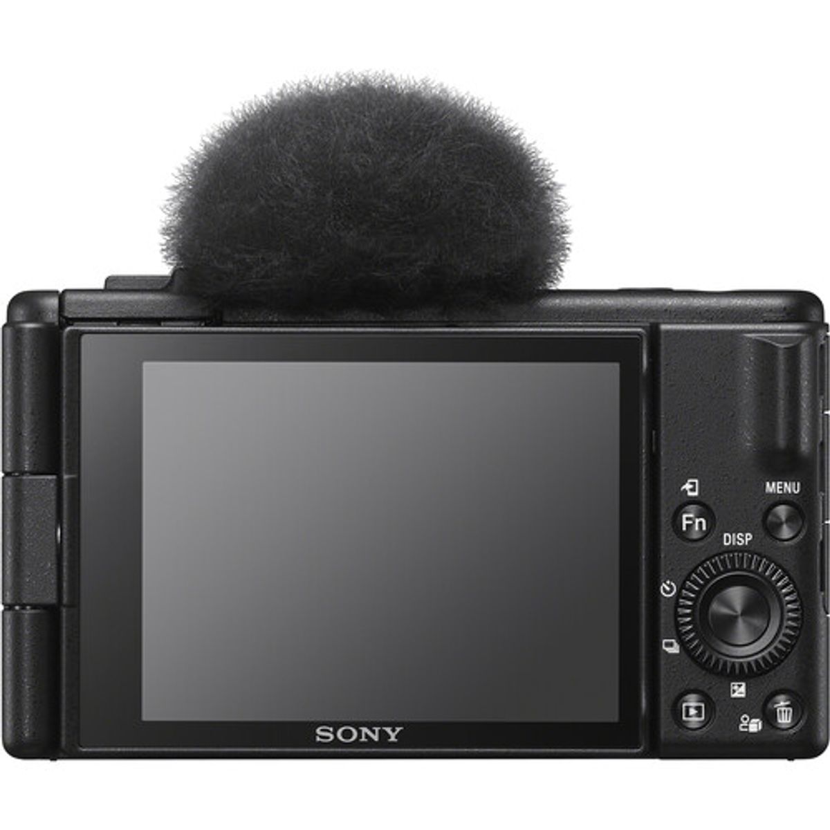 SONY - Sony ZV-1F Cámara de vlogging negra