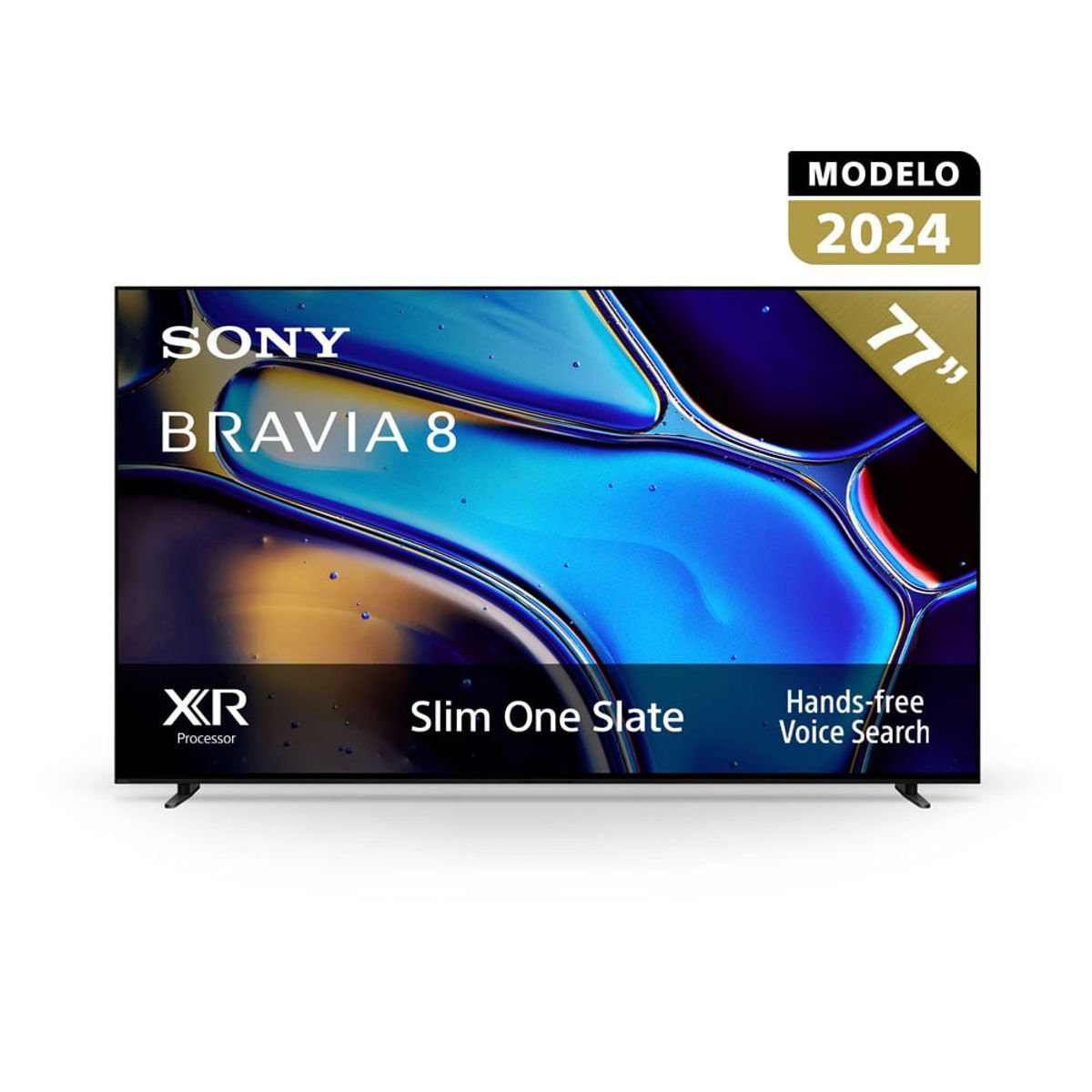 SONY - Sony Televisor OLED K-77XR80 Bravia 8 Google TV 4K Ultra HD