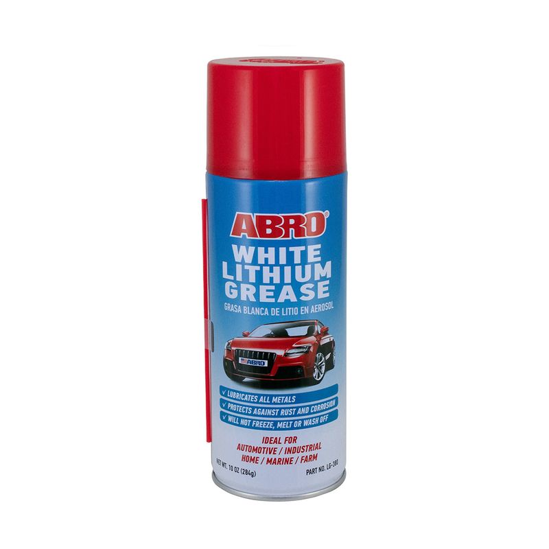 ABRO - ABRO Grasa de Litio Blanca en Spray LG-380