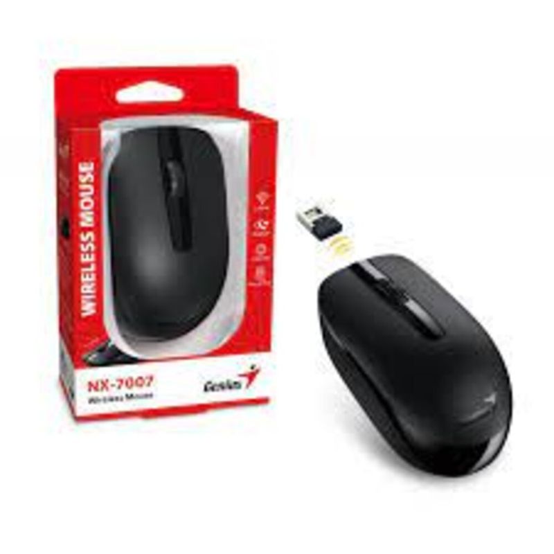 GENIUS - MOUSE GENIUS NX-7007 31030026403 BLUEEYE WIRELESS BLACK