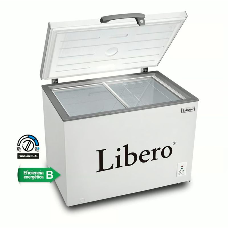 LIBERO - Congeladora Horizontal Libero 199L LFH-201V Blanco