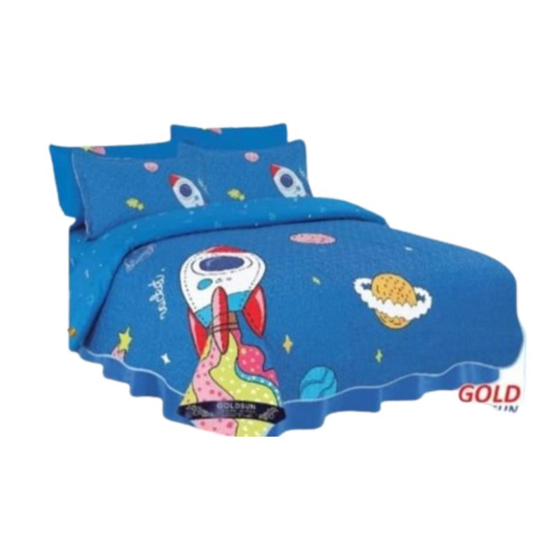 CUTE - CUBRECAMA  DE VERANO PARA NIÑO EN 1.5 PLAZAS