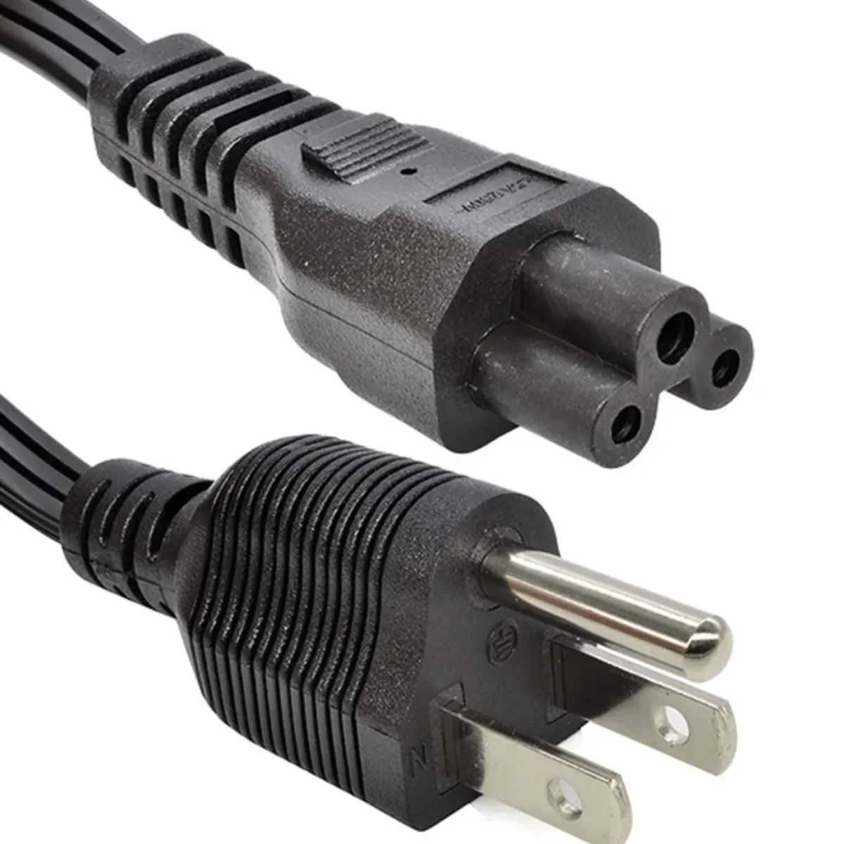 GENERICO - CABLE PODER TIPO TREBOL DE 1.80 M