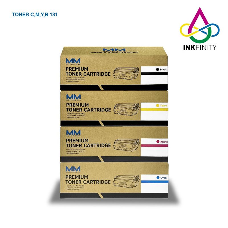 GENERICO - KIT 4 131 A TONER COMPATIBLE HP