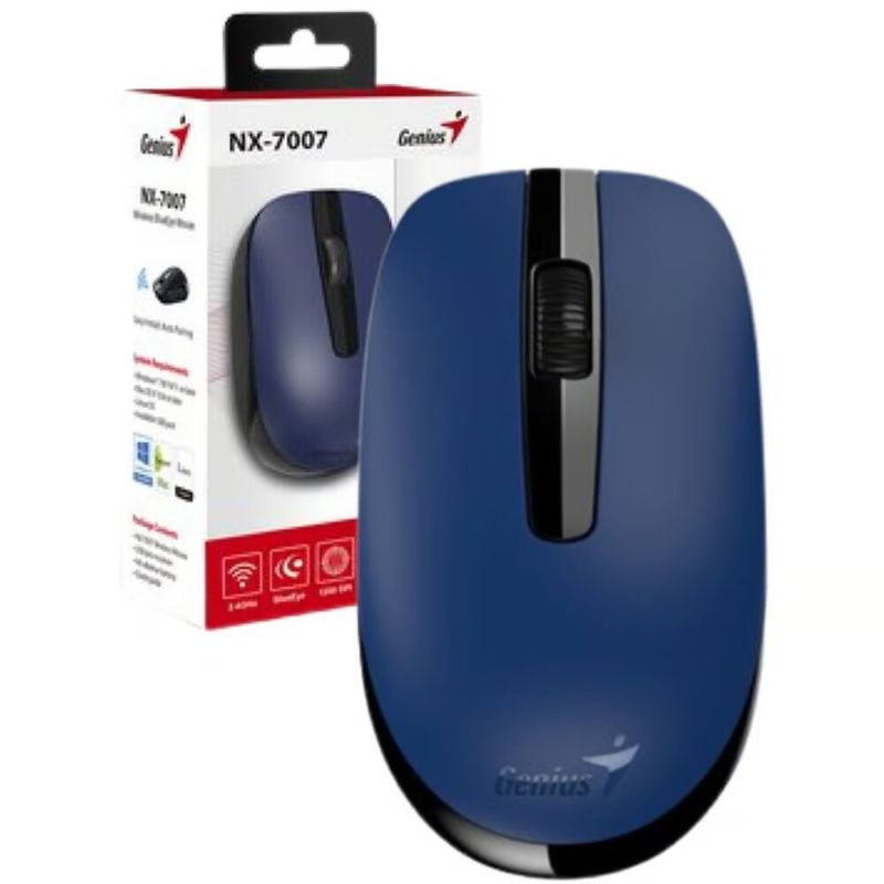 GENIUS - MOUSE GENIUS NX-7007 31030026405 WIRELESS BLUEEYE BLUE