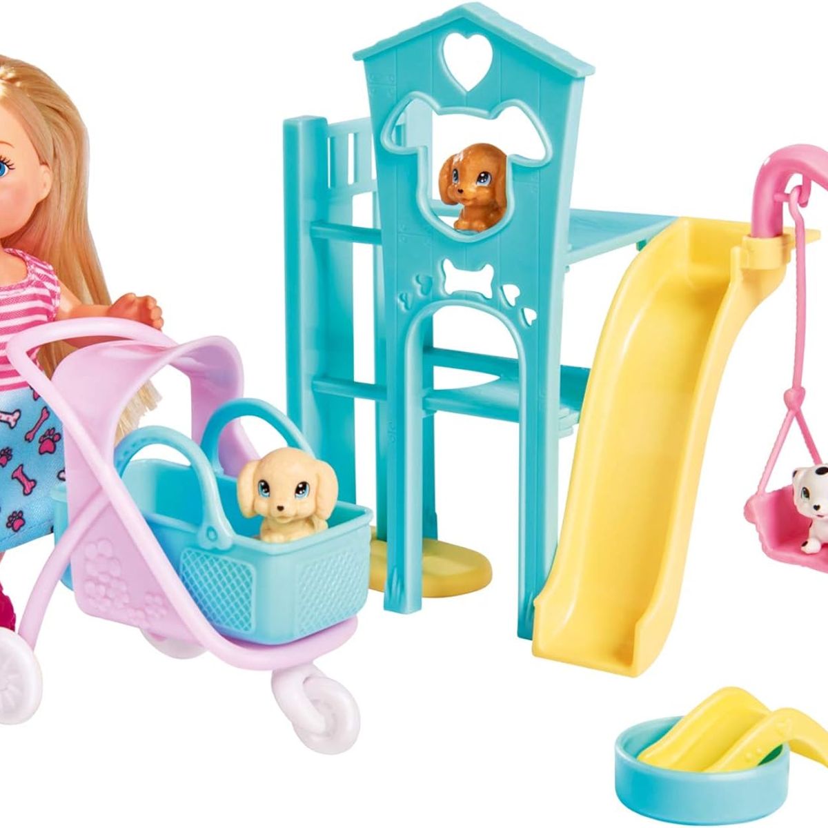 EVI LOVE - Juguete Muñeca Evi Love Parque para Perritos + Accesorios