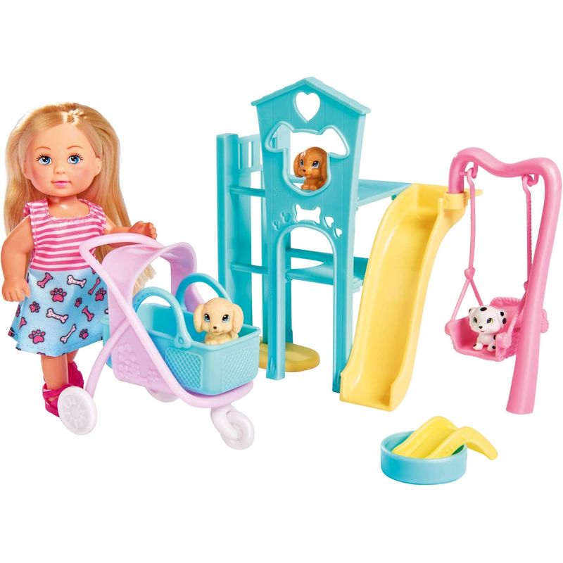 EVI LOVE - Juguete Muñeca Evi Love Parque para Perritos + Accesorios