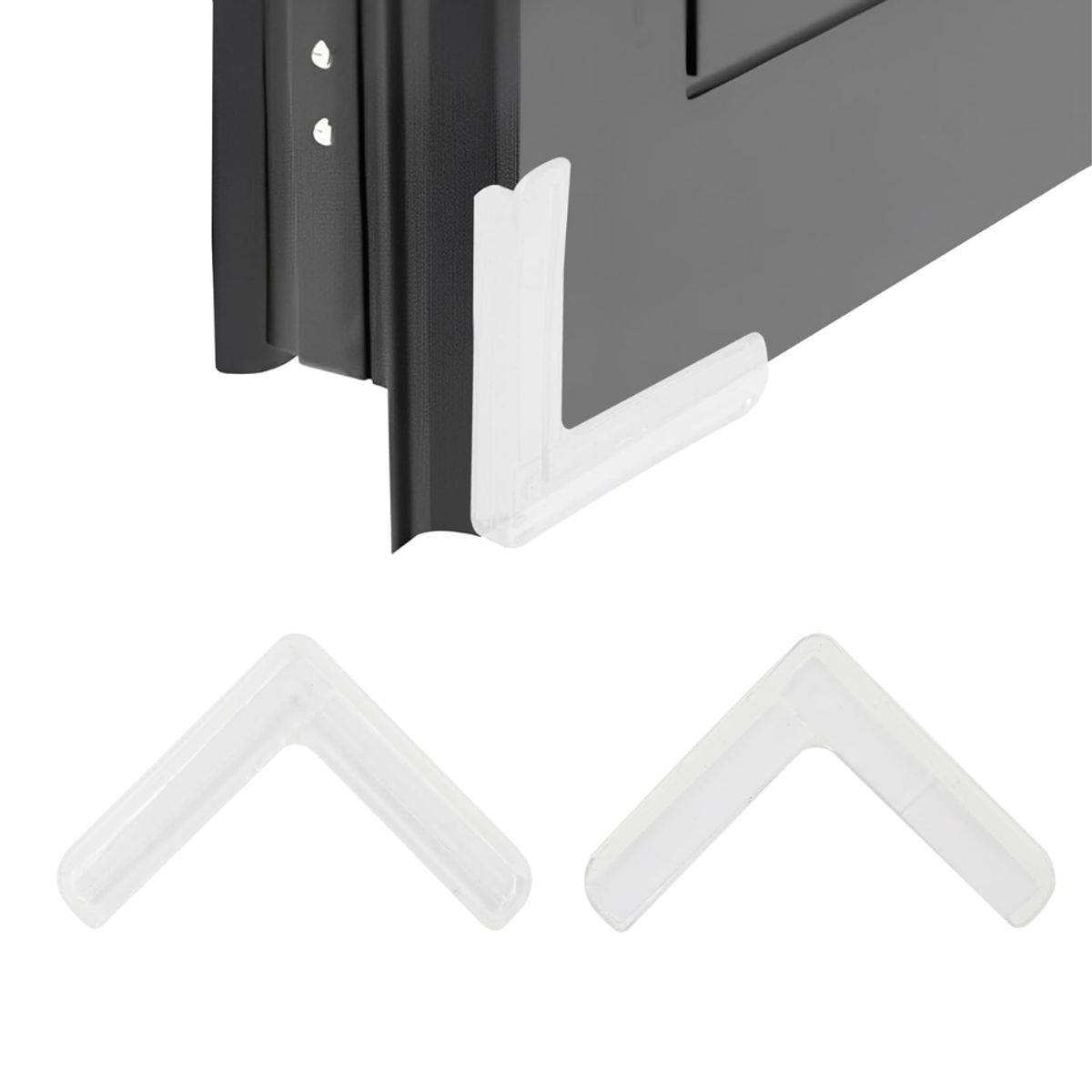 INSPIRA - Set de 4 Protectores de Esquina PVC Ángulo Recto