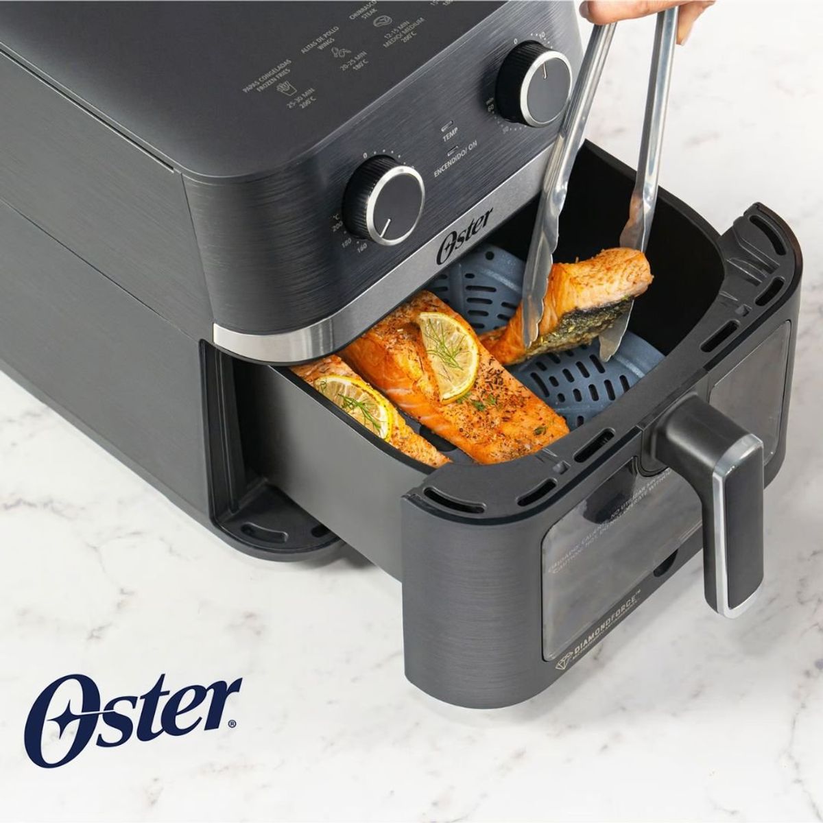 OSTER - Freidora de Aire Oster 6 Litros Recubrimento Diamondforce