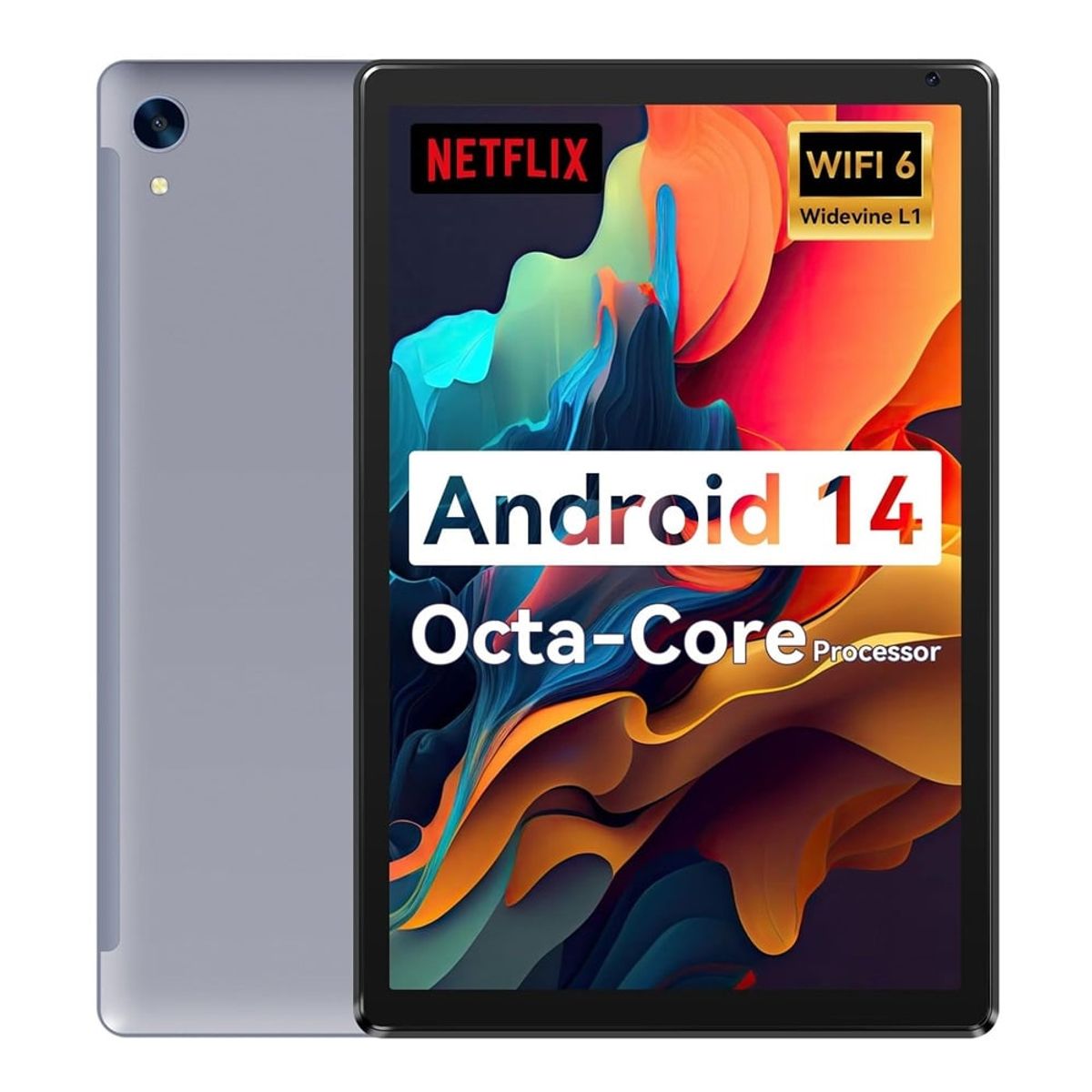 GENERICO - Tablet Urao C107 128GB 10GB Plata