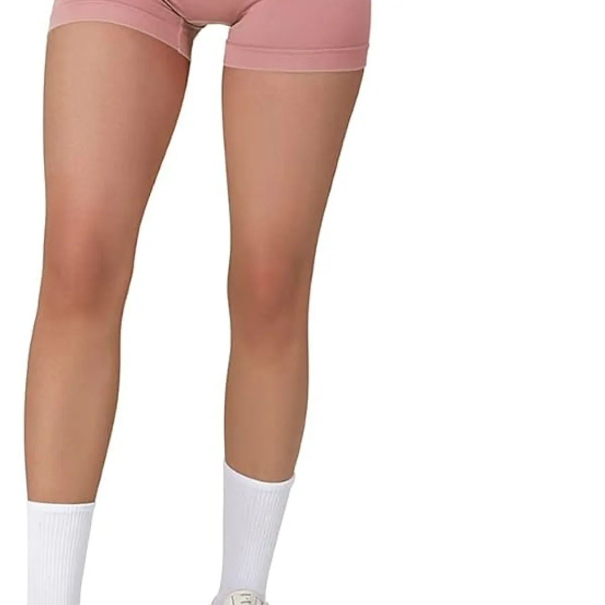 GENERICO - Shorts de cintura alta y con realce de glúteos para entrenamiento