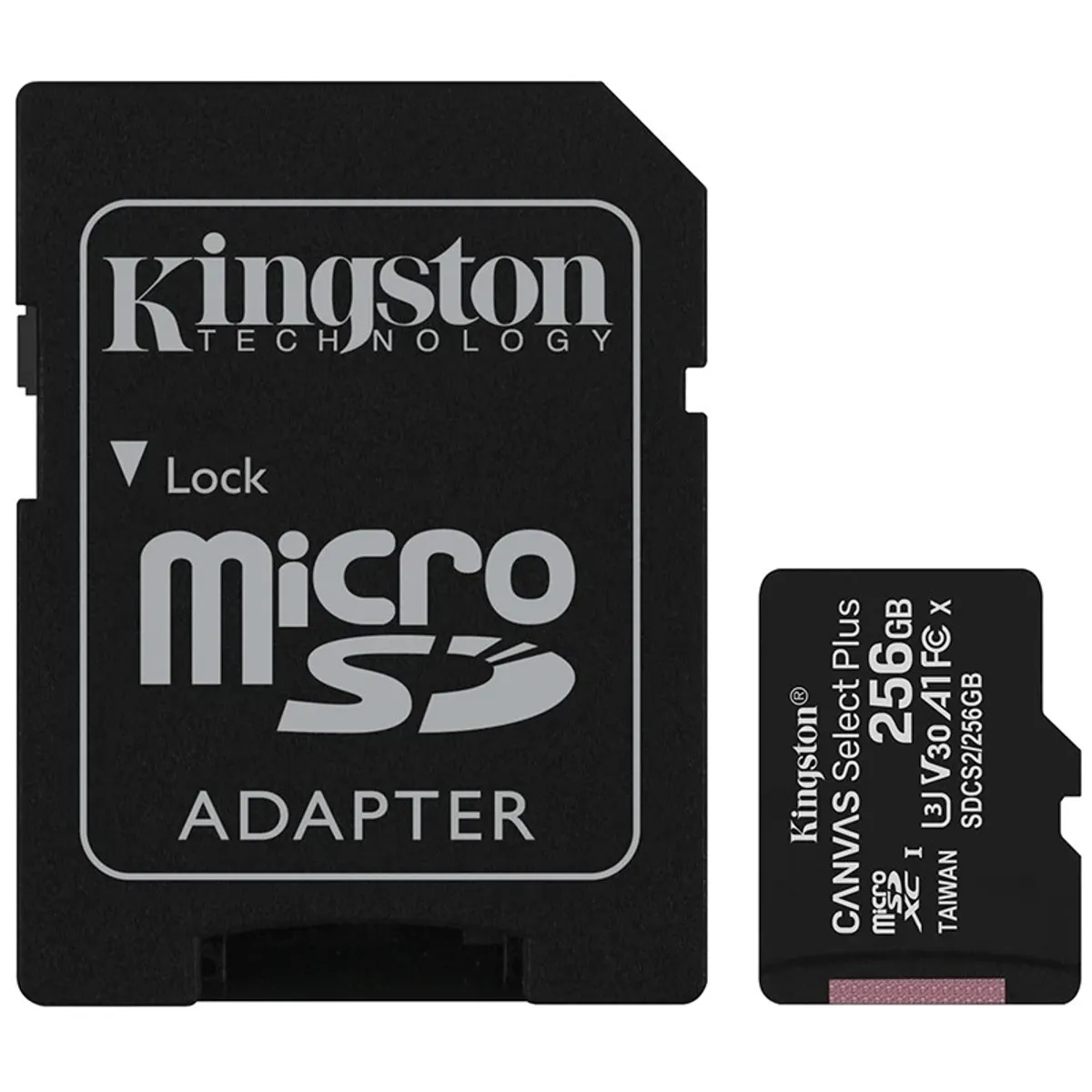 KINGSTON - Memoria Microsd - 256gb Clase 10 - Kingston Original
