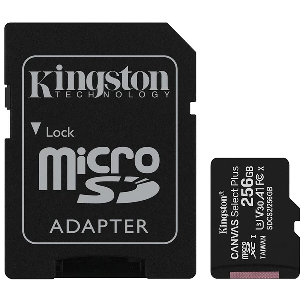 KINGSTON - Memoria Microsd - 256gb Clase 10 - Kingston Original