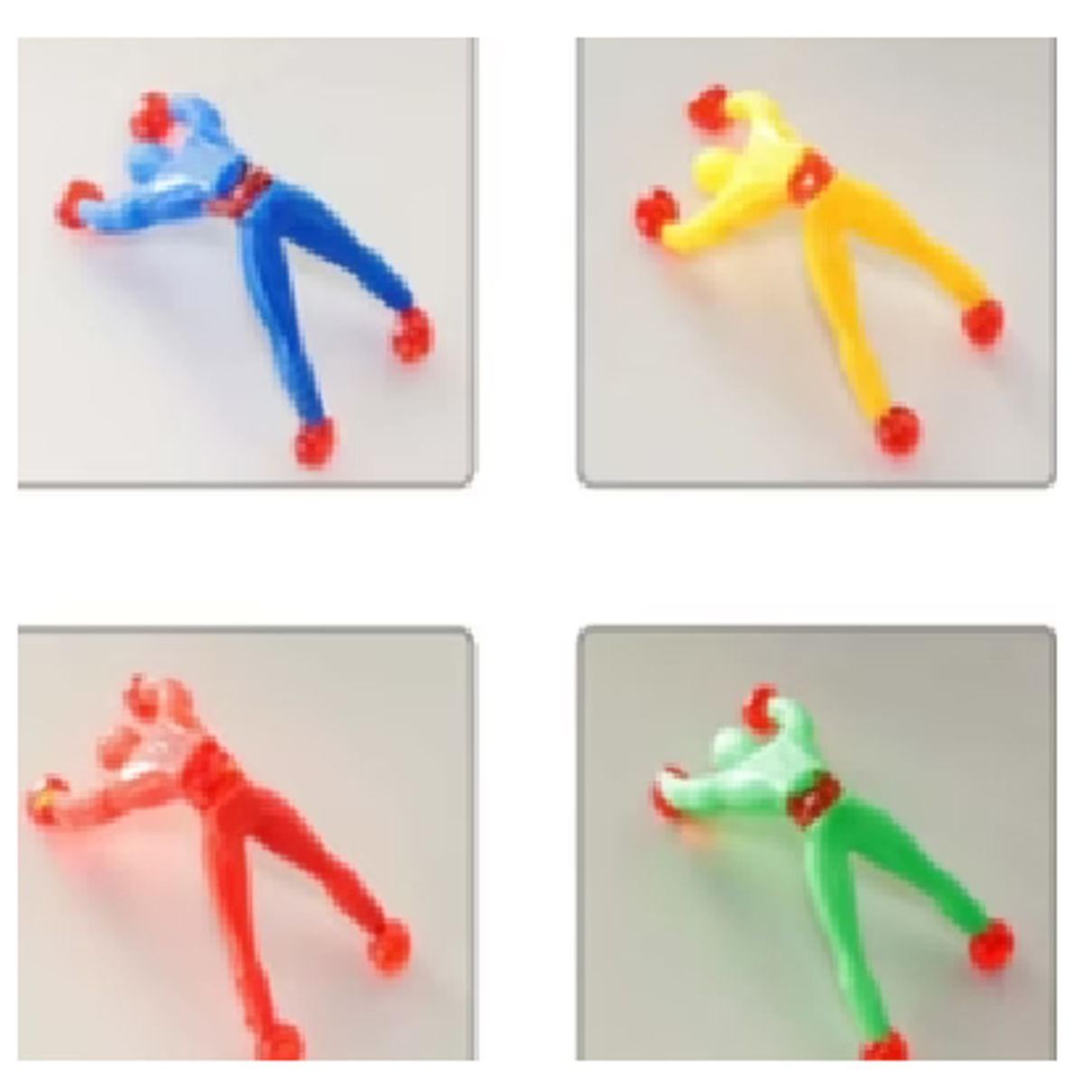 GENERICO - Pack x 15  Muñecos que se estiran