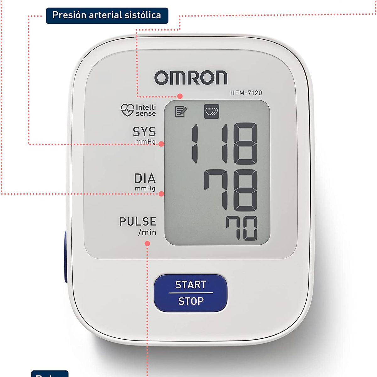 OMRON - Tensiometro digital de brazo HEM-7120 Omron