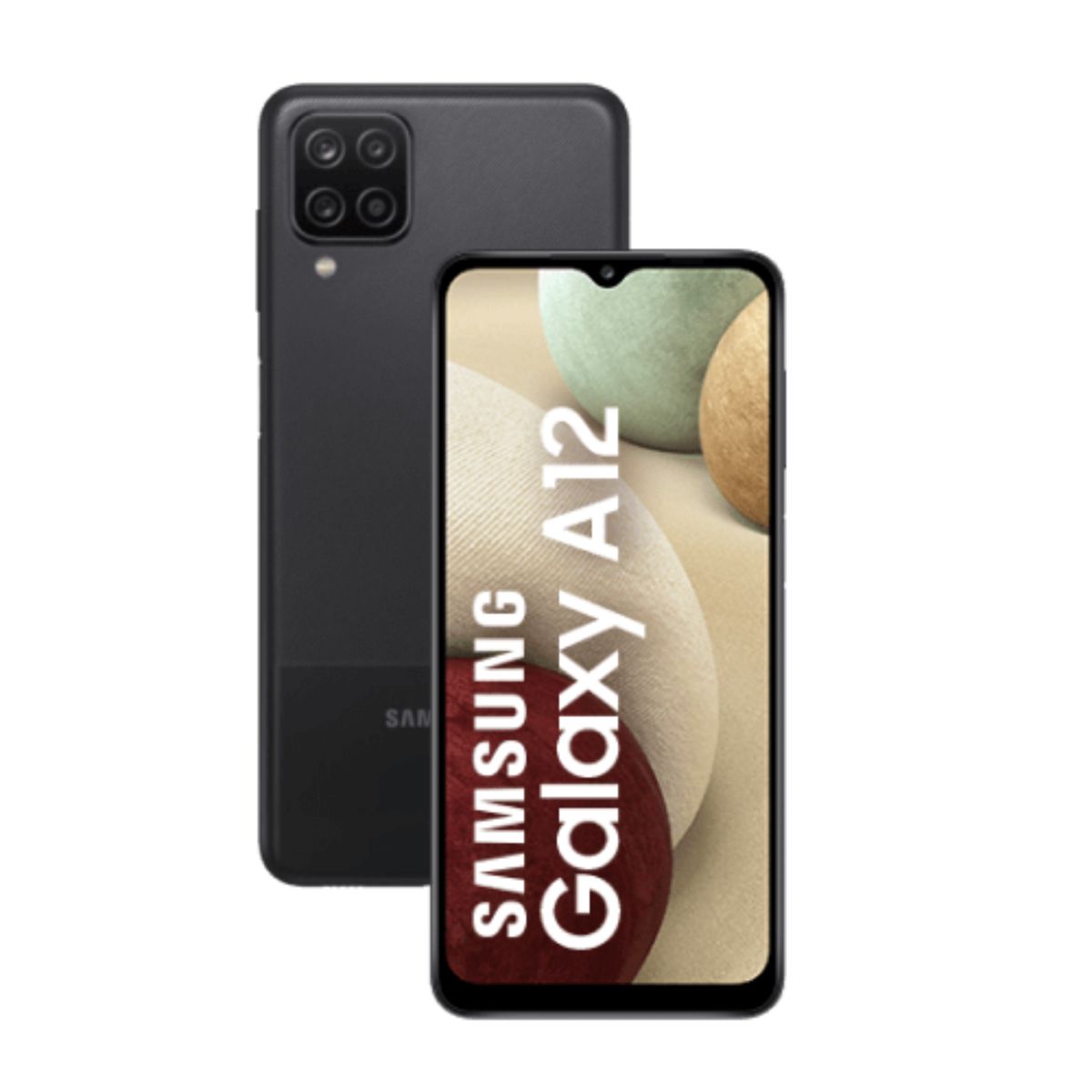 SAMSUNG - CELULAR SAMSUNG GALAXY A12 64GB 4GB Color Negro