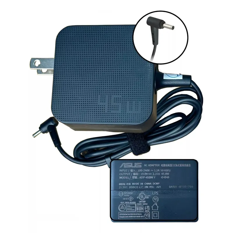 ASUS - Cargador Laptop ASUS 45w 19V 2.37A  (4.0*1.35) Punta Delgada