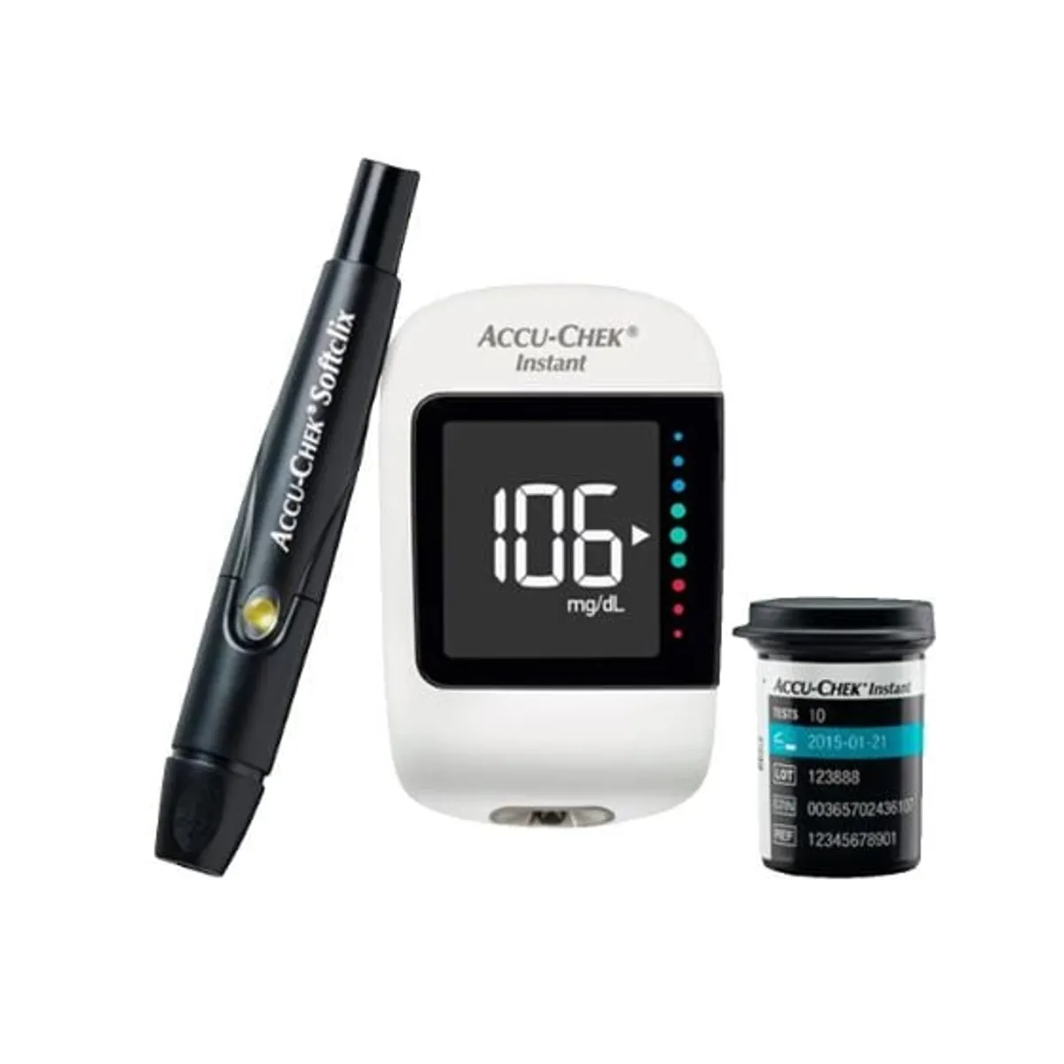 ACCU CHEK - Glucometro Instant Kit Accu-Chek